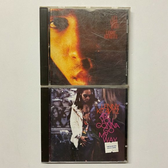 Lenny Kravitz 2 CD Lot - Are You Gonna Go My Way / Let Love rule - Picture 1 of 3